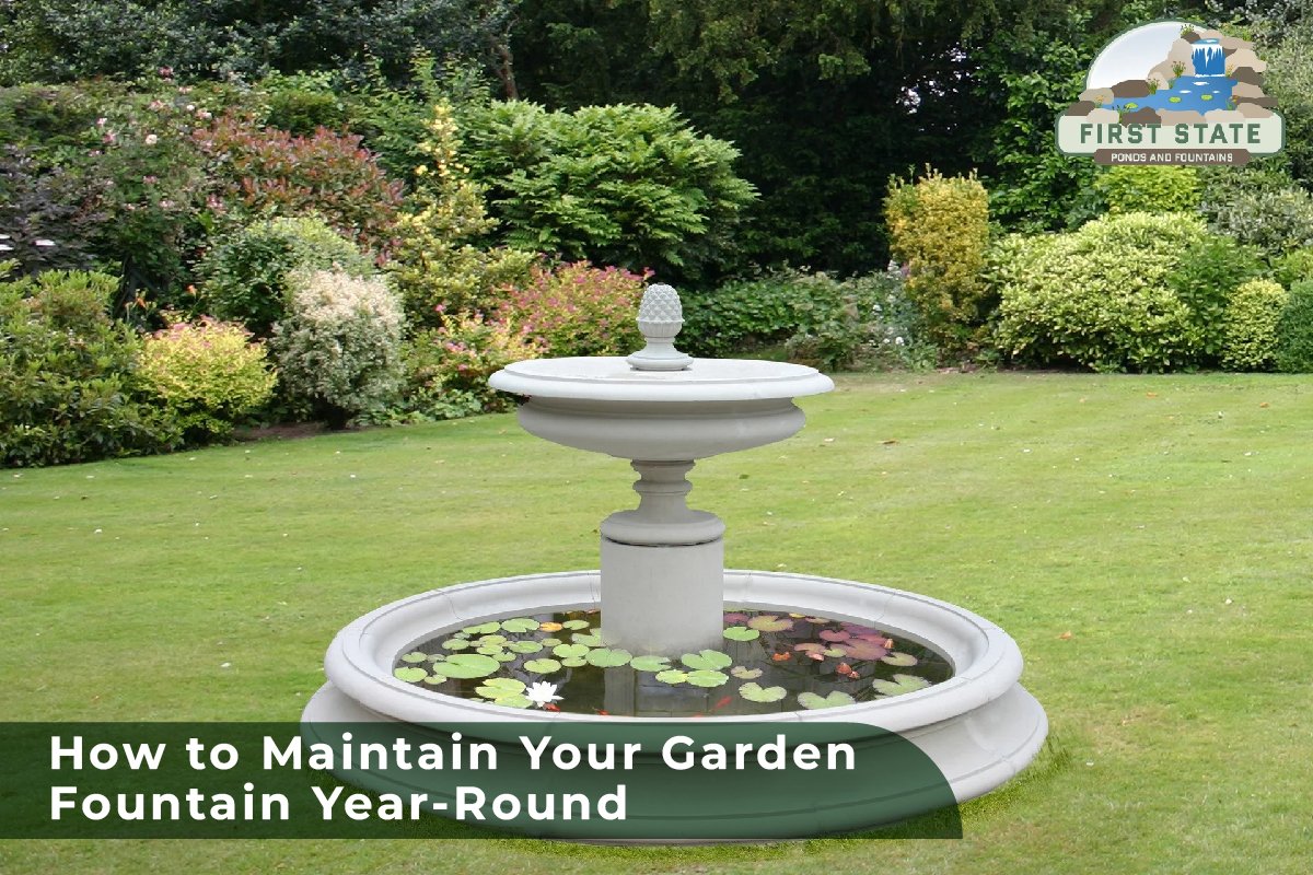 How to Maintain Your Garden Fountain Year-Round