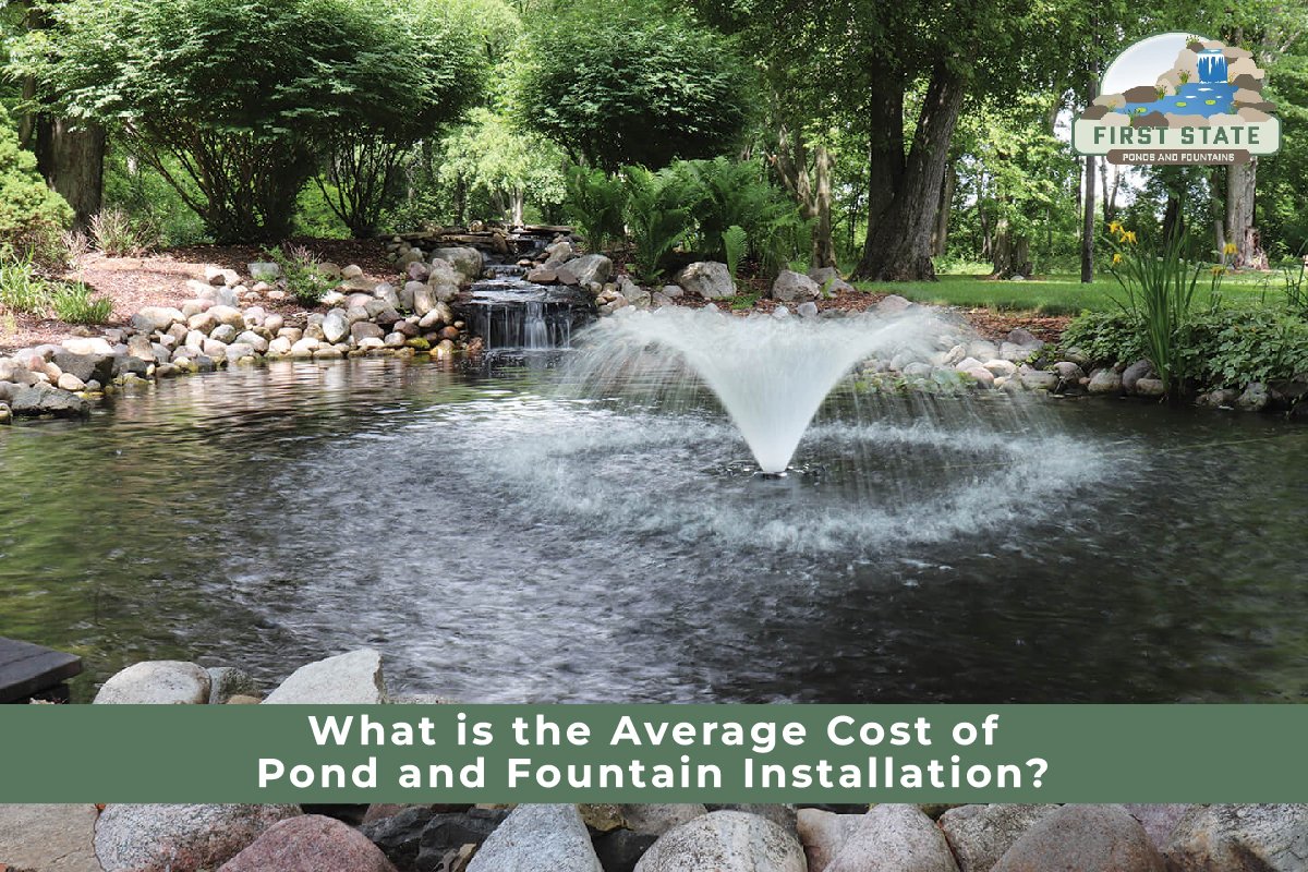 What is the Average Cost of Pond and Fountain Installation?