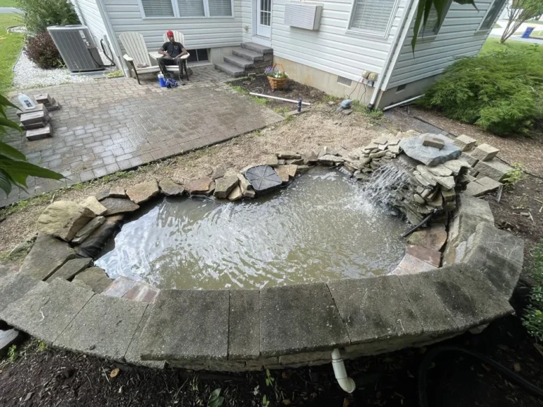 Custom pond and fountain installations in Pennsylvania